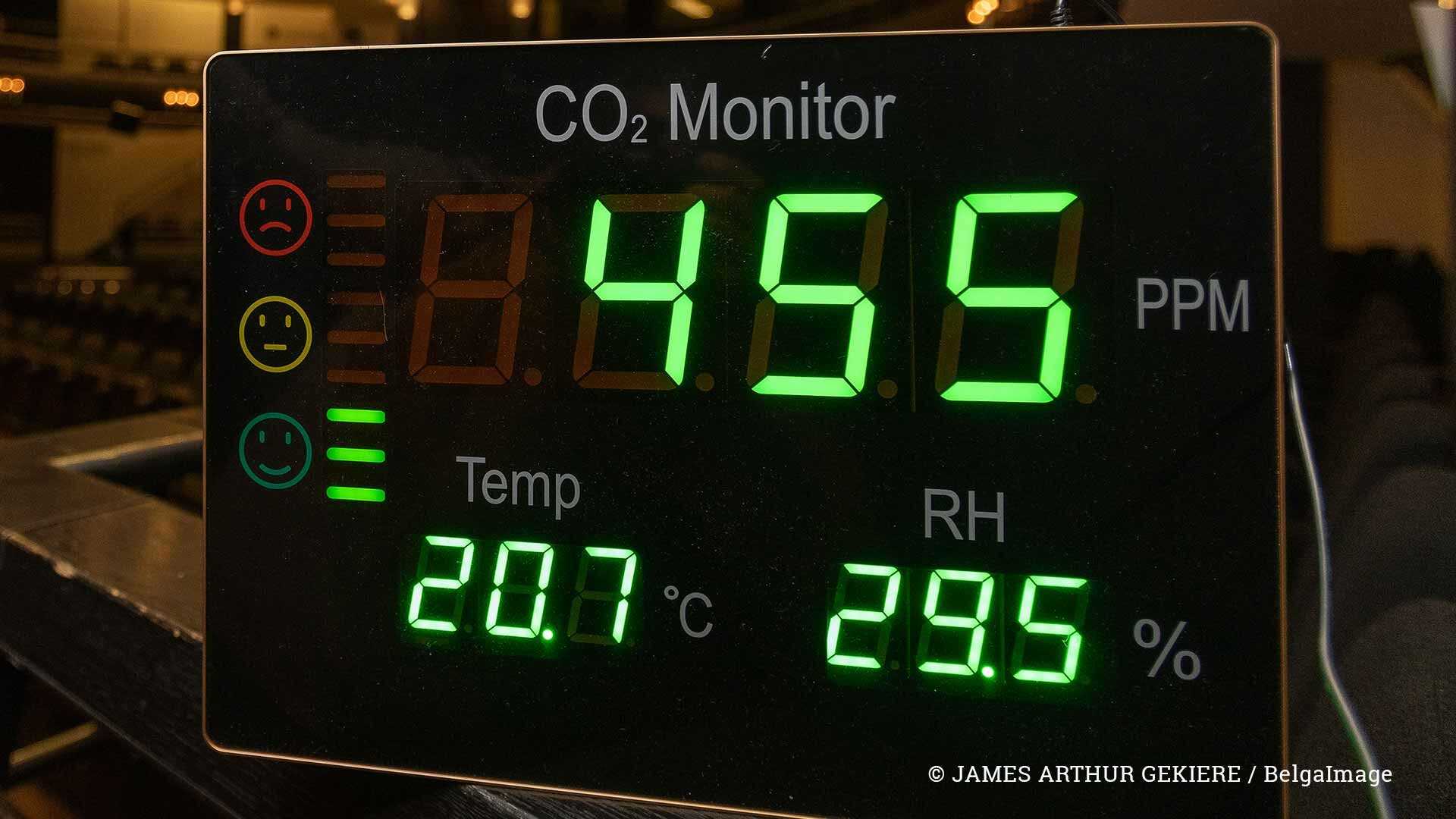 CO2-meters in de klas