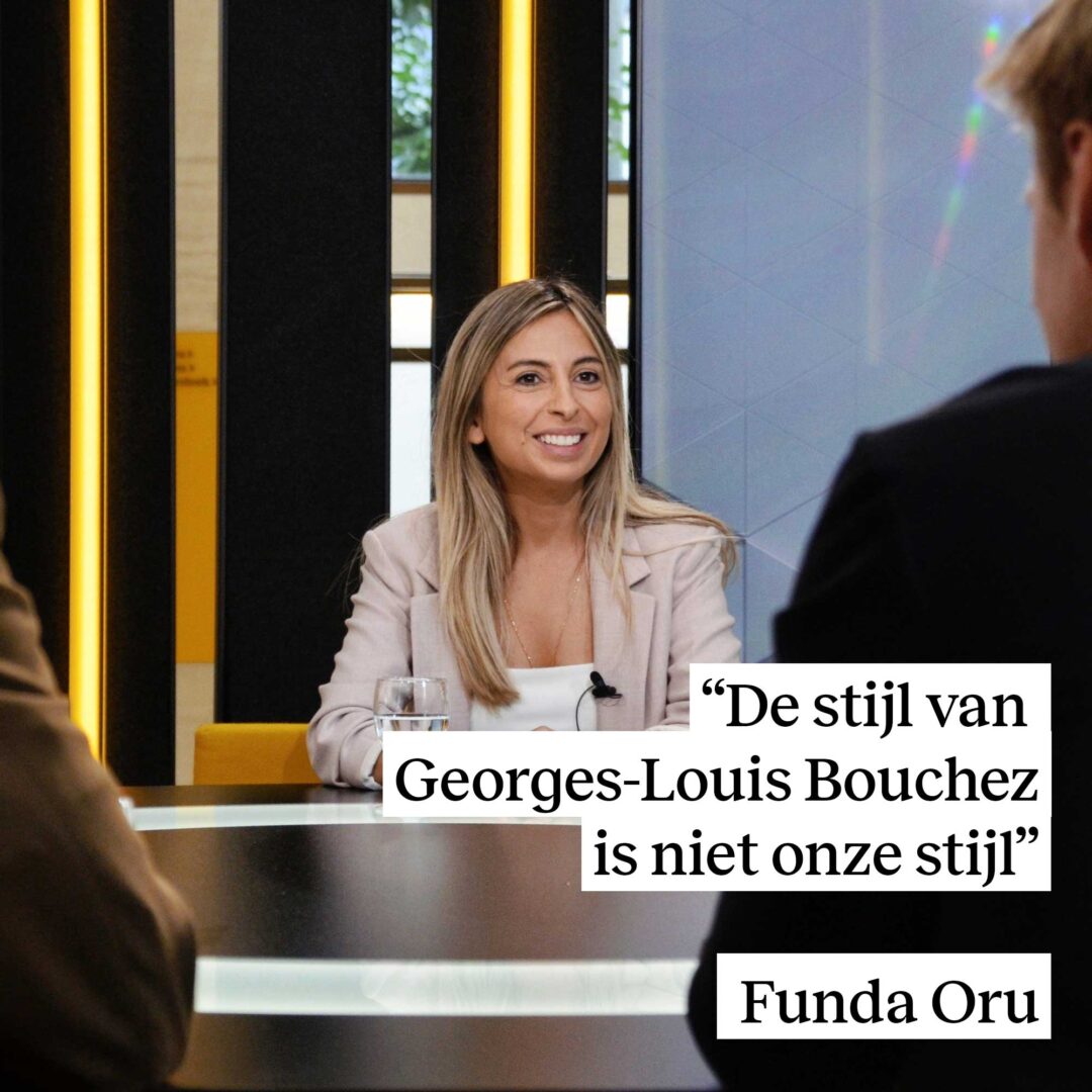 "De stijl van Georges-Louis Bouchez is niet onze stijl" - Funda Oru