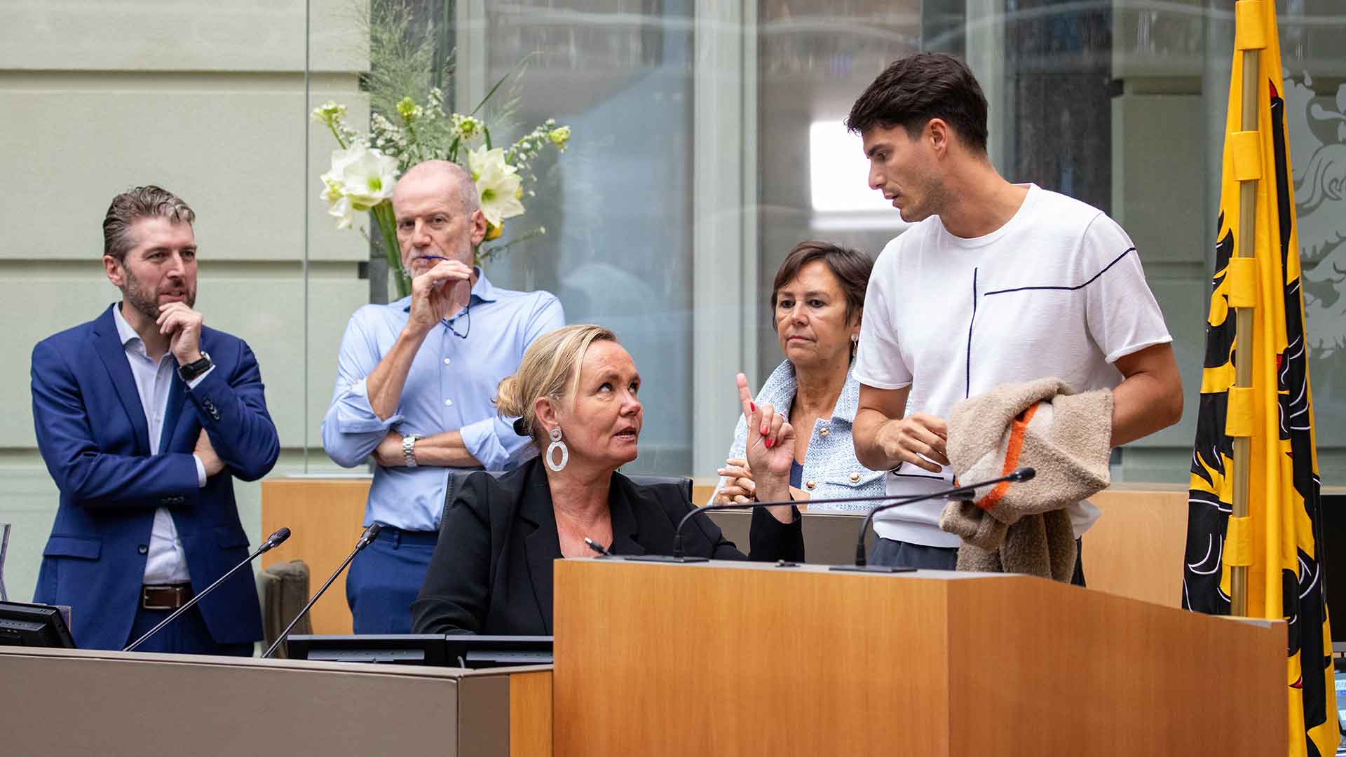 Regeerverklaring Homans Rousseau voorzitterschap